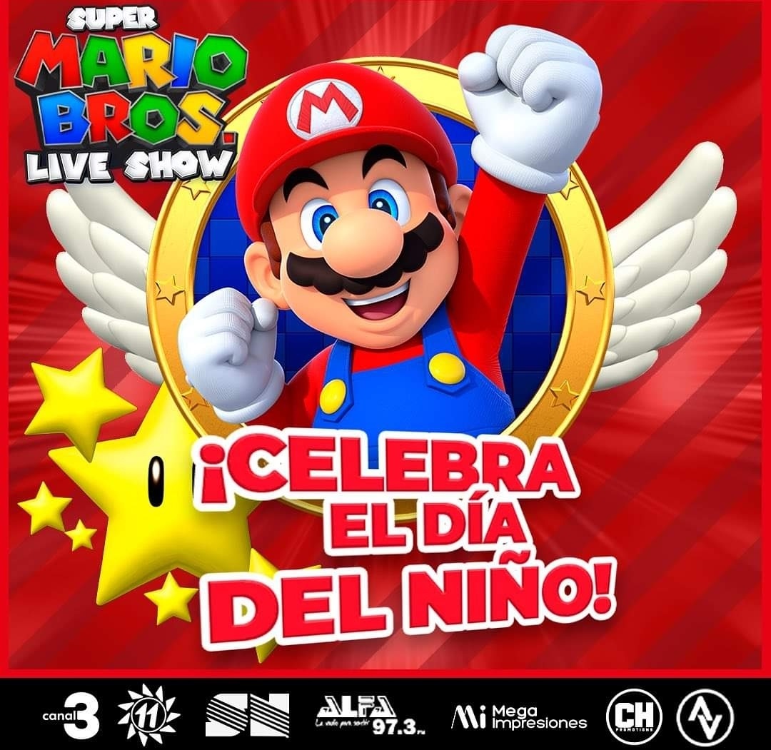 El esperado “Super Mario Bros. Live Show” llega a Guatemala ¿Listos para una aventura épica?